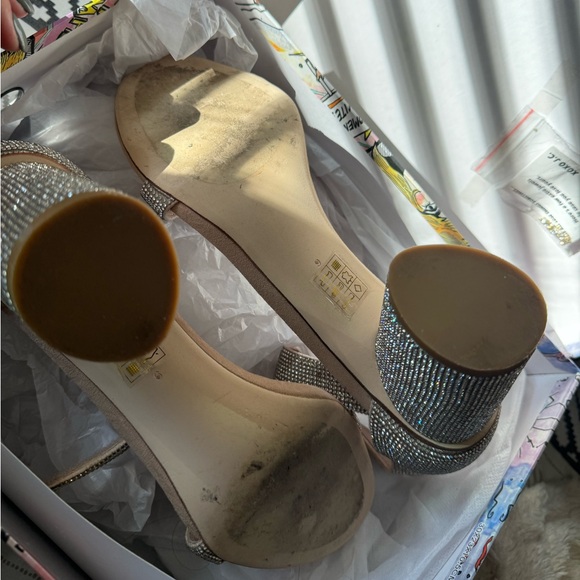 Jeffrey Campbell Laura Crystal Embellished Block Heel - Picture 7 of 7